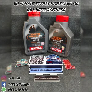 Oli MOTUL 4T Matic Scooter Power Le 5W - 40 0.8L Synthetic 