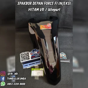 Spakbor Depan VR Force FI Injeksi Hitam / Winpart