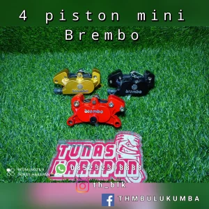 Batu Cakram BREMBO Bawah Variasi 4 Piston Mini 