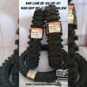 Ban Luar SWALLOW SB - 156 / SB - 157 Maxi Grip SG1 - F / SG1 - R ( 18 / 19) 