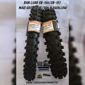 Ban Luar SWALLOW SB - 156 / SB - 157 Maxi Grip SG1 - F / SG1 - R (18 / 21)