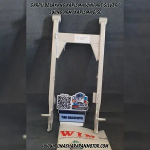 Garpu Belakang WINPART Karisma Silver / Swing Arm / Karisma Disc