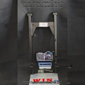 Garpu Belakang WINPART Supra X 125 New (DD) Cakram Belakang Hitam 