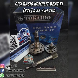 Gigi Rasio Komplit TOKAIDO Beat FI (KZL) 4 Bh / Set 
