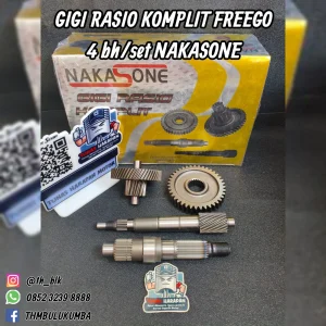 Gigi Rasio Komplit NAKASONE Freego 4 Bh / Set 