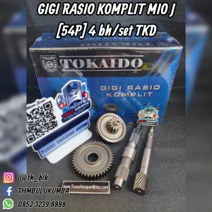 Gigi Rasio TOKAIDO Komplit Mio J [54P] 4 Bh / Set 