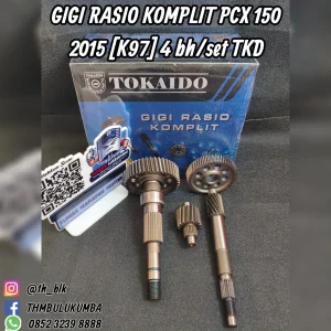 Gigi Rasio Komplit TOKAIDO Pcx 150 2015 [K97] 4 Bh / Set 