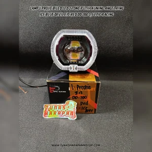 Lampu Projie Biled Led 2 Tone EPIC RACING Putih Kuning Angel Ring Ice Blue Devil Eye Red 200 3,5 