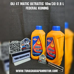 Oli FEDERAL 4T Matic Ultratec 10W / 30 0,8L Kuning