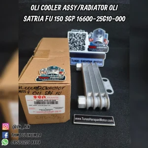 Oil Cooler Assy / Radiator Oli Satria FU 150 SGP (16600-25G10-000)