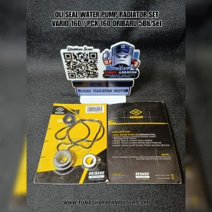 Oli Seal ORIBARU Water Pump Radiator Set Vario 160/  Pcx 160 (5 Bh / Set)