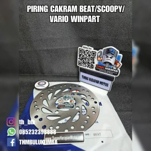 Piring Cakram WINPART Beat / Scoopy / Vario 