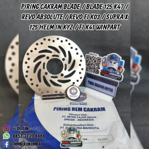 Piring Cakram WINPART Blade / Blade 125 K47 / Revo Absolute / Revo FI K03 / Supra X 125 Helm In KYZ / FI K41 