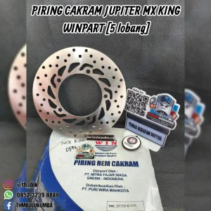 Piring Cakram WINPART Jupiter Mx King (5 Lobang)