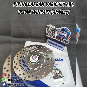 Piring Cakram WINPART Vario 160 Abs Depan (4 Lobang)