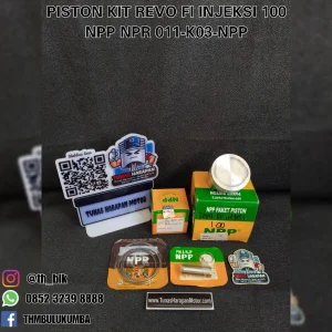Piston Kit NPR Revo FI Injeksi 100 Npp (011-K03-000)