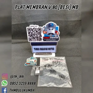 Plat Membran MB V80 (Besi) 