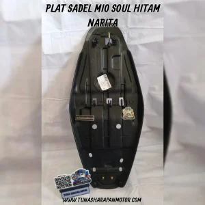 Plat Sadel NARITA Mio Soul Hitam 