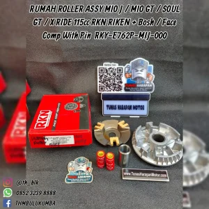 Rumah Roller Assy RKN Mio J / Mio Gt / Soul Gt / X Ride 115cc + Bosh / Face Comp With Pin (RKY-E762P-MIJ-000)