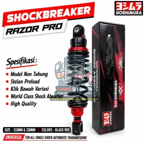 Shobreker Blk YOSHIMURA Mio Razor Pro 310mm 