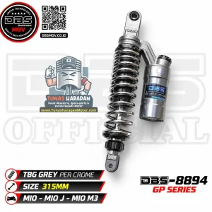 Shobreker Blk DBS Mio Tabung Atas 8894 Click 315mm