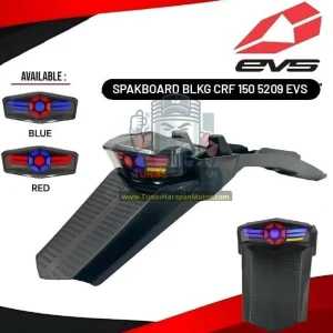 Spakbor Belakang EVS CRF 150 + Led T - 5209 (Led Biru) CKS