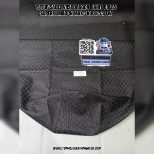 Tutup Sadel TW Variasi Dragon Jahit Polos Super Jumbo (N.Max) 100 x 54