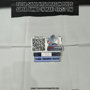 Tutup Sadel TW Variasi Dragon Polos Super Jumbo 97 x 53 