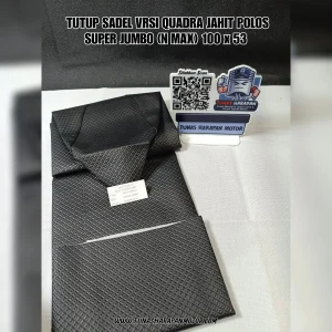 Tutup Sadel QUADRA Variasi Jahit Polos Super Jumbo (N.Max) 100 x 53 